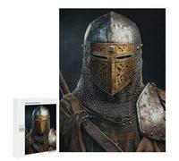 Puzzles for Teenagers 500 PCS Medieval Knight Armor Set-2 Jigsaws for Adults Puzzle For Family Fun Help The Brain Exercise Great Gift for Gaming 500 PCS