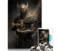 Puzzles for Teenagers Angel Knight Puzzles 1000 Pieces for Adults,Challenging Game Toys for Is Ideal As A Gift for The Whole Family (26x38cm)