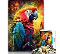 Puzzles for Teenagers Animals Birds Parrots 1000 Piece Jigsaw Puzzle for Adults And Teenagers,Secret Santa Gifts for And Age 14 26x38cm