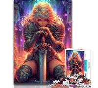 Puzzles for Teenagers Anime Queen Girl 1000 Pieces Jigsaw Puzzle for Adults& Teens,Family Entertainment Toys Is Ideal As A Gift for The Whole Family 26x38cm
