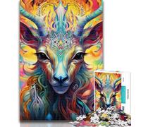 Puzzles for Teenagers Art Moose 1000 Pieces Jigsaw Puzzle for Adults& Teens,Family Entertainment Toys Is Ideal As A Gift for The Whole Family 50x75cm