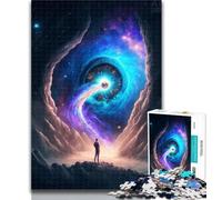 Puzzles for Teenagers Beautiful Alien Planet Jigsaw Puzzle 1000 Pieces for Adults,Family Game Stress Reliever Difficult Challenge Great Gifts And Toys 26x38cm