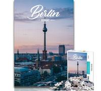 Puzzles for Teenagers Berlin 1000 Pieces Jigsaw Puzzle for Adults& Teens,Stress Reliever Staycation Kill Time Funny Gift 75x50cm