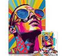 Puzzles for Teenagers Bitcoin Girl 1000 Pieces Jigsaw Puzzle for Adults& Teens,Family Entertainment Toys Is Ideal As A Gift for The Whole Family 50x75cm