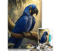 Puzzles for Teenagers Blue Parrot Puzzles 1000 Pieces for Teenagers,learning Educational Toys Unique Home Decor And Gifts 75x50cm