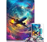 Puzzles for Teenagers Color Plane 1000 Pieces Jigsaw Puzzle for Adults& Teens,Family Entertainment Toys Is Ideal As A Gift for The Whole Family 26x38cm