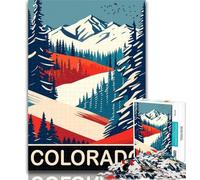 Puzzles for Teenagers Colorado USA Puzzles 1000 Pieces for Teenagers,learning Educational Toys Unique Home Decor And Gifts 75x50cm