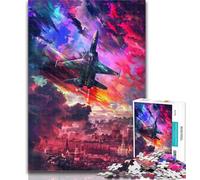 Puzzles for Teenagers Colourful Fighter Jigsaw Puzzles for Adults,Challenging Game Toys for Is Ideal As A Gift for The Whole Family 26x38cm