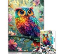 Puzzles for Teenagers Cute Little Owl 1000 Piece Jigsaw Puzzles for Teenagers,is Ideal As A Gift for The Whole Family Suitable for And 14 26x38cm
