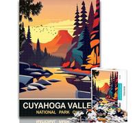 Puzzles for Teenagers Cuyahoga Valley Puzzles 1000 Pieces for Teenagers,learning Educational Toys Unique Home Decor And Gifts 26x38cm