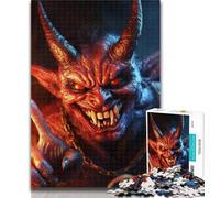 Puzzles for Teenagers Demon Dragon Jigsaws Puzzles 1000 Pieces for Teenagers Gifts,Birthday Present, Gifts for And Age 14 50x75cm