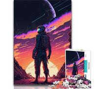 Puzzles for Teenagers Discovering New Worlds 1000 Piece Jigsaw Puzzle for Adults Teens,Toys Educational Games Stress Relieving Artists Collection, Fine Art (50x75cm)