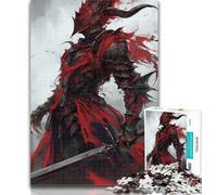 Puzzles for Teenagers Evil Knight 1000 Piece Jigsaw Puzzles for Teenagers,is Ideal As A Gift for The Whole Family Suitable for And 14 50x75cm