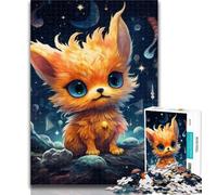 Puzzles for Teenagers Fantasy Baby Animals Jigsaw Puzzles for Adults 1000 Piece,with Matching Poster And Trivia Sheet for Age 14 26x38cm
