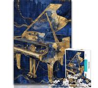 Puzzles for Teenagers Fantasy Piano Adult Jigsaw Puzzles 1000 Pieces,Toys Educational Games Stress Relieving Wall Decoration 50x75cm