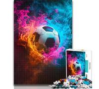 Puzzles for Teenagers Football Sports 1000 Piece Jigsaw Puzzles for Teenagers,Diy Modern Wall Art Unique Gift Home Decor 50x75cm