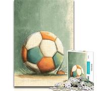 Puzzles for Teenagers Football Sports Jigsaws Puzzles 1000 Pieces for Teenagers Gifts,learning Educational Toys Unique Home Decor And Gifts 26x38cm