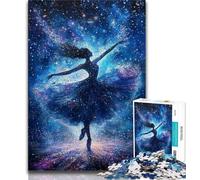 Puzzles for Teenagers Galactic Ballerina 1000 Piece Jigsaw Puzzles for Teenagers,Fully Interlocking & Randomly Shaped Pieces (50x75cm)