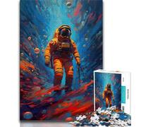 Puzzles for Teenagers I Am in Space 1000 Pieces Jigsaw Puzzles For Teens And Adults,for Educational Game Challenge Toy Unique Home Decor And Gifts 75x50cm
