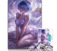 Puzzles for Teenagers Japanese Anime Girls 1000 Pieces Jigsaw Puzzles For Teens And Adults,Toys Educational Games Stress Relieving Enhance Love between Couples (50x75cm)