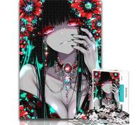 Puzzles for Teenagers Japanese Geisha 1000 Pieces Jigsaw Puzzle For Adults Teens,learning Educational Toys Unique Home Decor And Gifts 26x38cm
