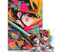 Puzzles for Teenagers Japanese Geisha Adult Puzzles 1000 Pieces,for Is Ideal As A Gift for The Whole Family for And 14 Years Old 50x75cm