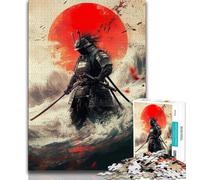 Puzzles for Teenagers Japanese Samurai 1000 Piece Jigsaw Puzzles for Adults & Teens,Educational Games Home Decoration Deal As Gifts for The Whole Family (50x75cm)