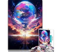 Puzzles for Teenagers Magical World Jigsaw Puzzles 1000 Pieces for Adults Teens,Family Game Stress Reliever Difficult Challenge Secret Santa Gifts (26x38cm)
