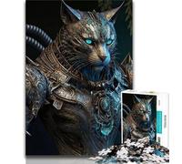 Puzzles for Teenagers Mechanical Tiger Adult Puzzles 1000 Pieces,for Is Ideal As A Gift for The Whole Family for And 14 Years Old (50x75cm)