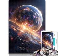 Puzzles for Teenagers Milky Way Universe Galaxy 1000 Piece Jigsaw Puzzles for Teenagers,is Ideal As A Gift for The Whole Family Suitable for And 14 26x38cm