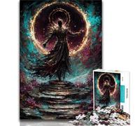 Puzzles for Teenagers Mysterious God of Death 1000 Pieces Jigsaw Puzzle for Adults& Teens,Family Entertainment Toys Is Ideal As A Gift for The Whole Family (26x38cm)