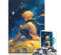 Puzzles for Teenagers Night Sky The Little Prince 1000 Piece Jigsaw Puzzles for Teenagers,is Ideal As A Gift for The Whole Family Suitable for And 14 50x75cm
