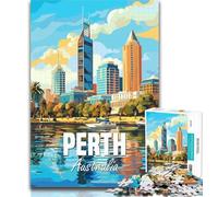 Puzzles for Teenagers Perth Australia 1000 Piece Jigsaw Puzzle for Adults And Teenagers,Secret Santa Gifts for And Age 14 75x50cm