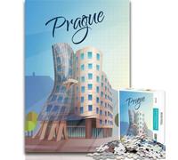 Puzzles for Teenagers Prague 1000 Piece Jigsaw Puzzle for Adults And Teenagers,Secret Santa Gifts for And Age 14 75x50cm