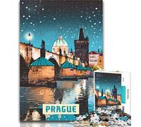 Puzzles for Teenagers Prague Puzzles 1000 Pieces for Adults,Challenging Game Toys for Is Ideal As A Gift for The Whole Family 26x38cm