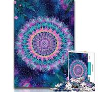 Puzzles for Teenagers Psychedelic Mandragora Flower 1000 Pieces Jigsaw Puzzle For Adults Teens,gifts for Friends And Family for for Age 14 26x38cm