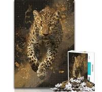 Puzzles for Teenagers Running Cheetah 1000 Pieces Jigsaw Puzzles for Adults And Teens,for Home Decoration for Age 14 Years Up 50x75cm
