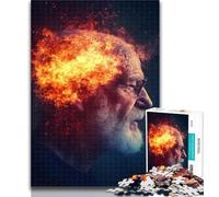 Puzzles for Teenagers Storm Brain 1000 Pieces Jigsaw Puzzle for Adults& Teens,Family Entertainment Toys Is Ideal As A Gift for The Whole Family 50x75cm