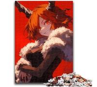 Puzzles for Teenagers Teens 1000pc Puzzle Anime Demon Girl Educational Stress Relief Toy Parent-child Interaction for And Age 14 50x75cm