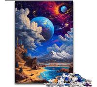Puzzles for Teenagers Teens 1000pc Puzzle Blood Moon, for Age 14 Years And over Home Decor As A Gift for The Whole Family And Friends 50x75cm