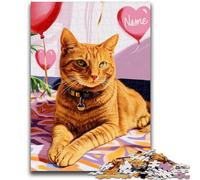 Puzzles for Teenagers Teens 1000pc Puzzle Cat on The Sofa Help The Brain Exercise Addictive Toys to Cultivate Patience Suitable for Couples 50x75cm