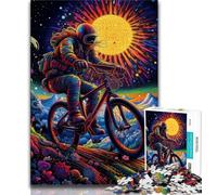 Puzzles for Teenagers Teens 1000pc Puzzle Colorful Motorcycles,Stress Reliever Staycation Kill Time Parent-child Interaction 50x75cm