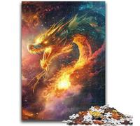 Puzzles for Teenagers Teens 1000pc Puzzle Cosmic Dragon for Educational Game Challenge Toy Deal As Gifts for The Whole Family 50x75cm