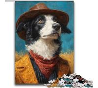 Puzzles for Teenagers Teens 1000pc Puzzle Cowboy Australasian,family Fun Games Fun at Home Activities,Birthday Present,Travel Gifts 38X52CM