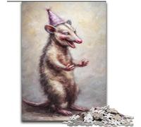 Puzzles for Teenagers Teens 1000pc Puzzle Dancing Mouse, Stress Reliever Difficult Challenge Home Decoration Toys 26x38cm