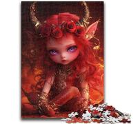 Puzzles for Teenagers Teens 1000pc Puzzle Devil Little Dragon Girl Educational Stress Relief Toy Parent-child Interaction for And Age 14 38x26cm