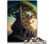 Puzzles for Teenagers Teens 1000pc Puzzle Fairytale Kingdom Vibrant And Unique Design Relaxing & Challenging Puzzle Experience 50x75cm