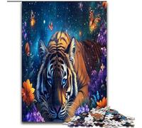 Puzzles for Teenagers Teens 1000pc Puzzle Fallen Tiger, Educational Toys for Is Ideal As A Gift for The Whole Family for And 14 Years Old (Size 50x75cm)