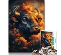 Puzzles for Teenagers Teens 1000pc Puzzle Fantasy Yak, Challenging Game Gifts,Enhance Love between Couples for Ages 14+ 38x26cm
