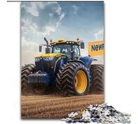 Puzzles for Teenagers Teens 1000pc Puzzle Farm Tractor, Help The Brain Exercise Addictive Toys to Cultivate Patience Enhance Memory (Size 50x75cm)
